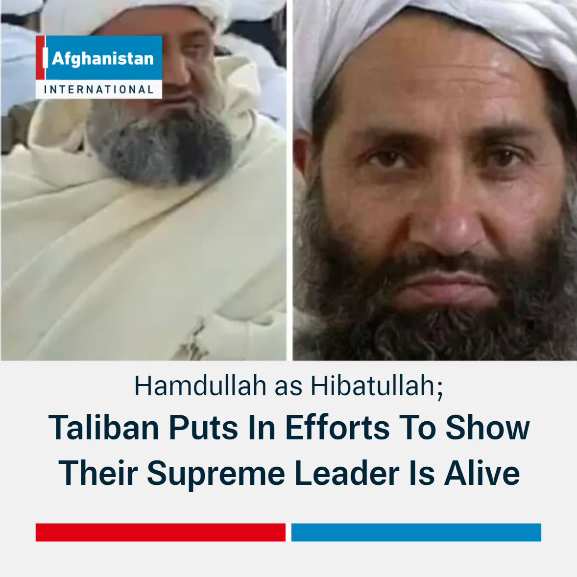 Hamdullah As Hibatullah Taliban Puts In Efforts To Show Their Supreme