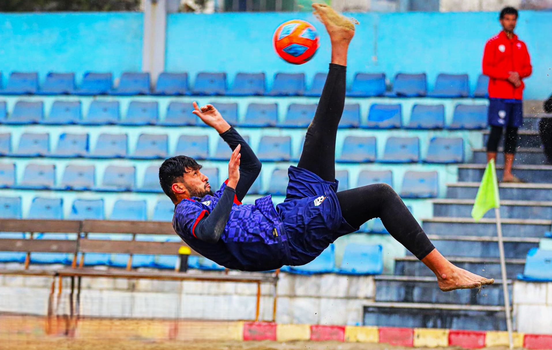 تیم ملی فوتبال ساحلی افغانستان در دیدار تدارکاتی به مصاف عربستان سعودی می‌رود