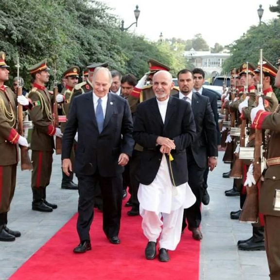 کریم آقاخان و اشرف غنی در کابل