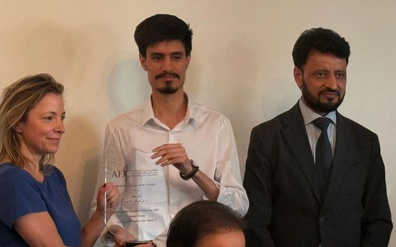 د افغانستان انټرنشنل خبریال د افغانستان د کال خبریال شو