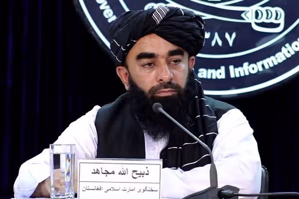 ذبیح الله مجاهد: هیچا ته اجازه نه ورکوو چې د افغانستان خاوره د بل هېواد پر ضد وکاروي