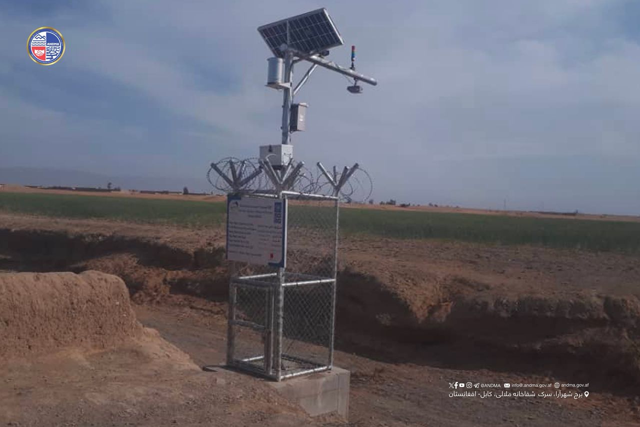 یوې موسسې په کندهار کې د سېلابونو د لومړني خبرداري ۳ سیسټمونه نصب کړل