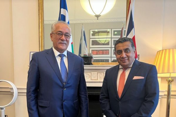 Uzbekistan Special Envoy Discusses Afghanistan with UK Officials in London