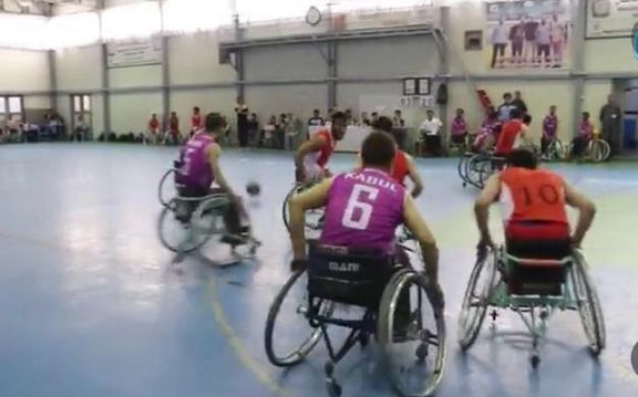 د افغانستان د ویلچر باسکټبال د بي ګروپ اتلولي د میمنې لوبډلې وګټله