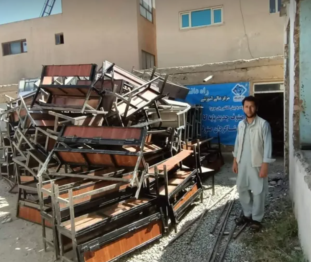 Prominent Education Center in Western Kabul Shuts Down Due to Security Threats
