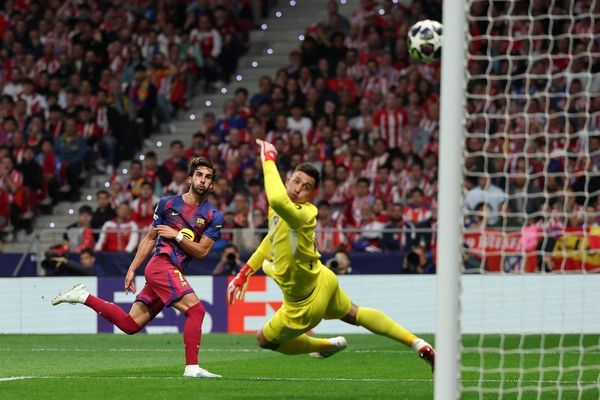 کامبک ناتمام بارسلونای دهنفره مقابل اتلتیکو مادرید در لیگ قهرمانان اروپا