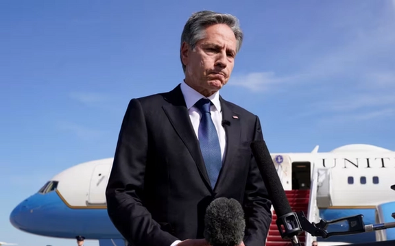 وزیر خارجه امریکا وارد اسرائیل شد