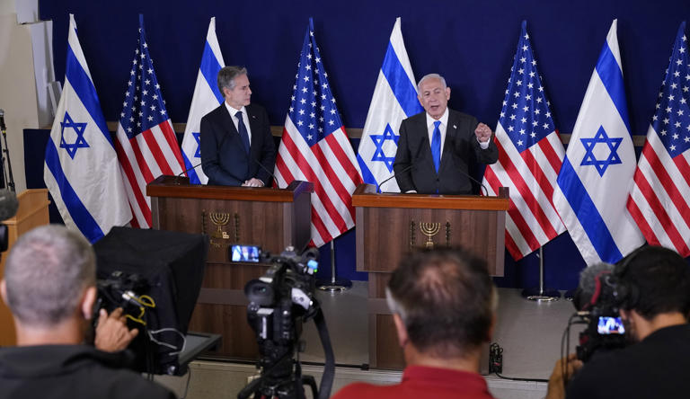 بلېنکن: د حماس برید ظالمانه دی او امریکا به هیڅکله د اسراییل په ملاتړ کې پاتې را نه شي