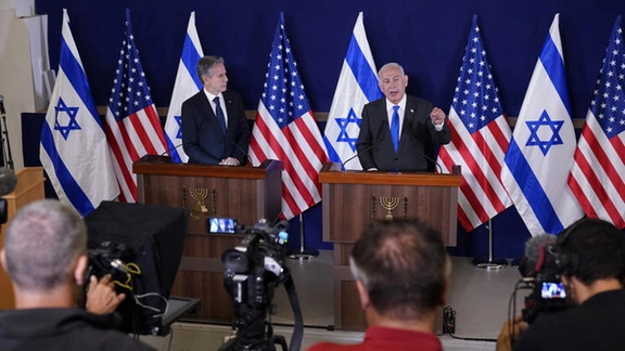 بلېنکن: د حماس برید ظالمانه دی او امریکا به هیڅکله د اسراییل په ملاتړ کې پاتې را نه شي