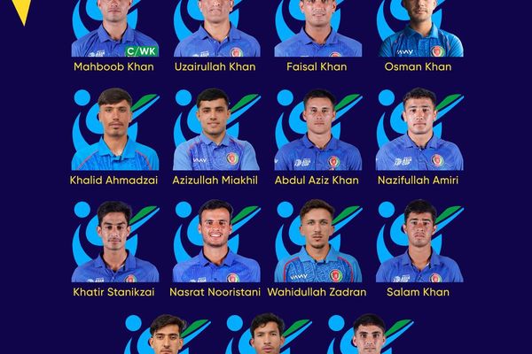 کرېکټ بورډ د ۱۹ کلنو نړۍوال جام سیالیو لپاره د افغان ۱۹ کلنو لوبغاړو نوملړ اعلان کړ