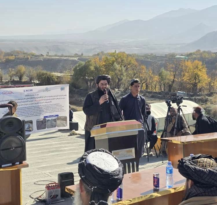 طالبانو د ننګرهار په شېرزادو کې د ۱۴۸مېلیونه افغانیو په ارزښت پروژې ګټې اخیستنې ته وسپارلې