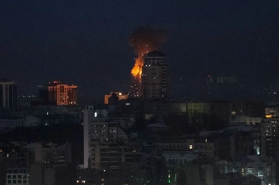 روسیې پر کیف او د اوکراین پر یو شمېر نورو ښارونو توغندیز او ډرون بریدونه کړي