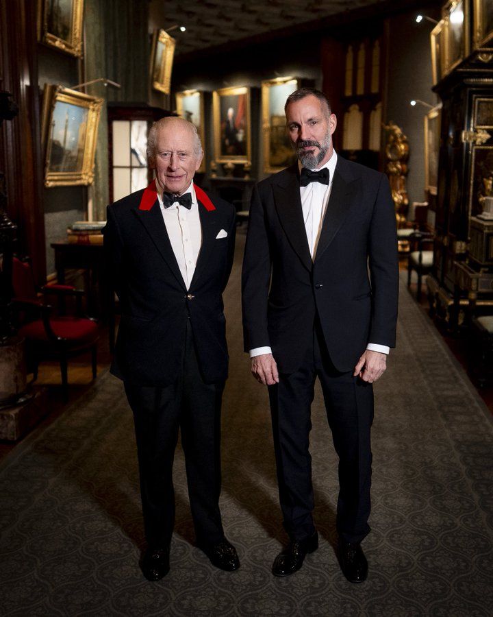 ضیافت شاه بریتانیا برای رهبر مسلمانان اسماعیلی