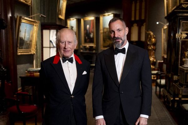 ضیافت شاه بریتانیا برای رهبر مسلمانان اسماعیلی