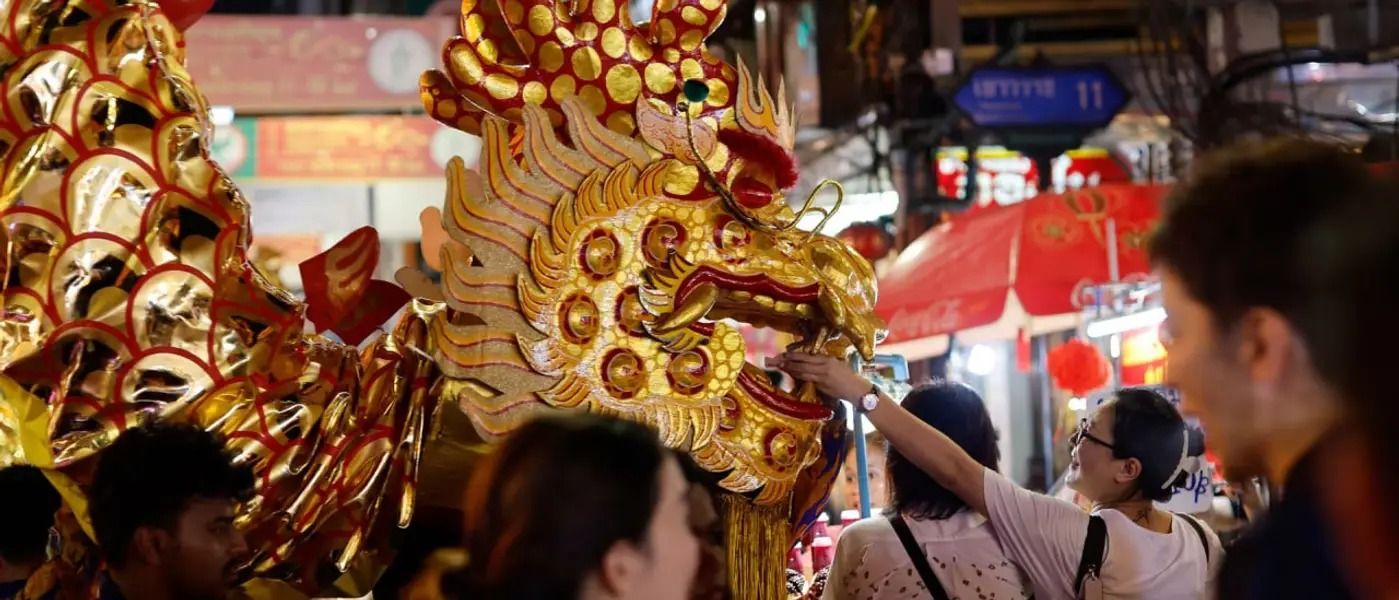 سال نو چینی به نام اژدها آغاز شد