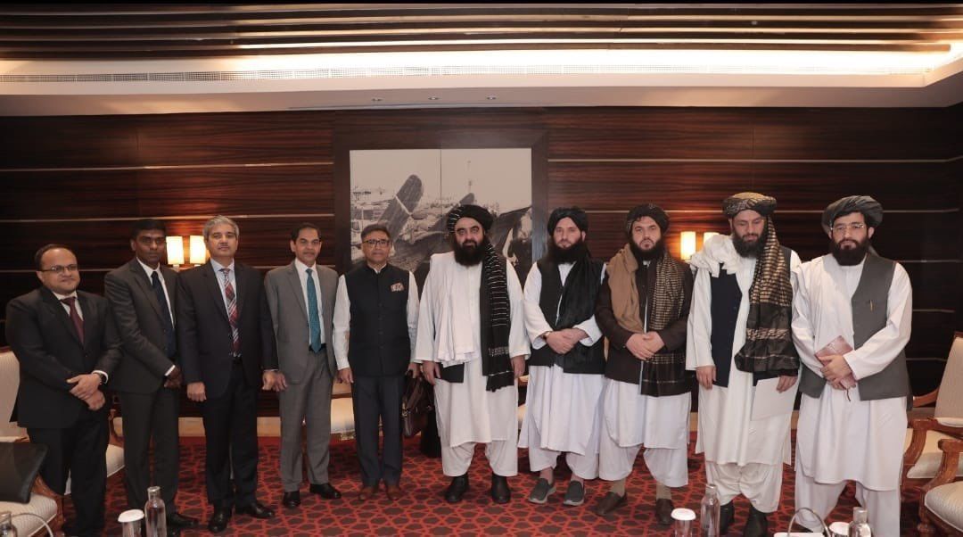 وزیر خارجه طالبان با معاون وزیر خارجه هند در دبی دیدار کرد.