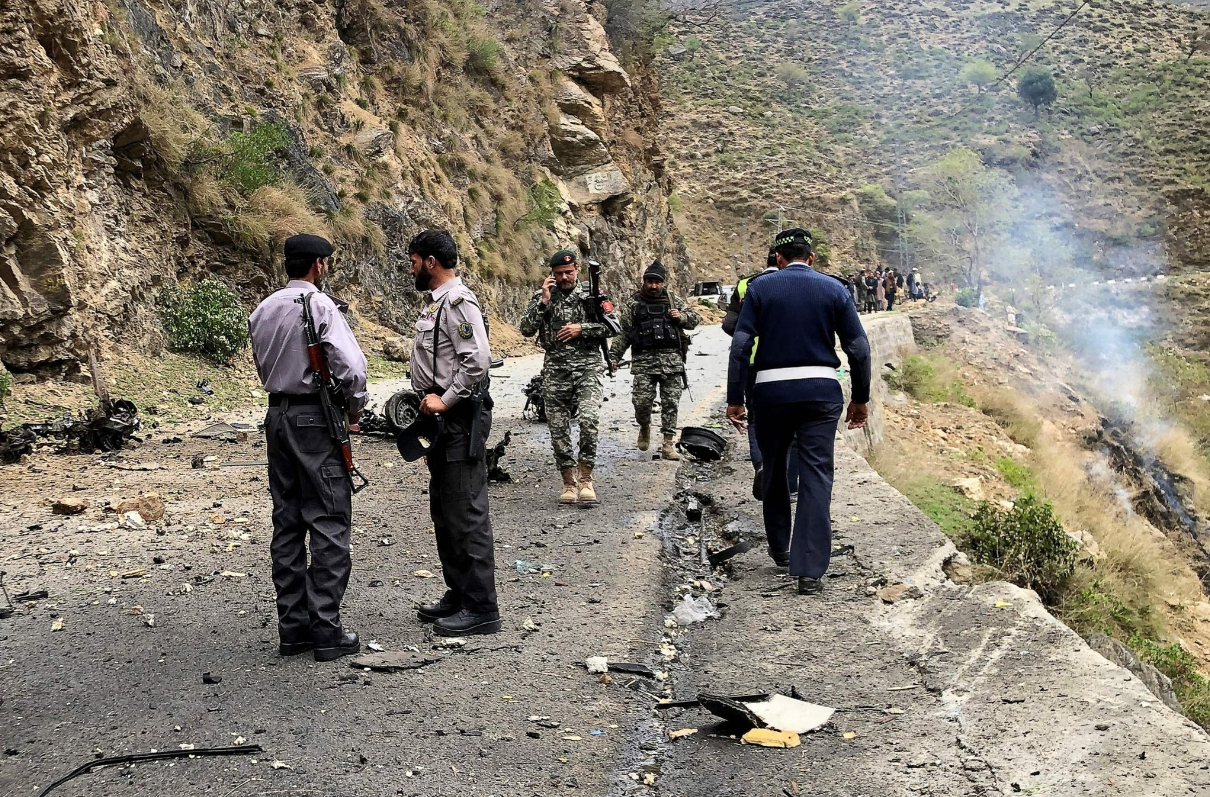 پاکستان می‌گوید چهار نفر را در پیوند با حمله به شهروندان چینی بازداشت کرده است