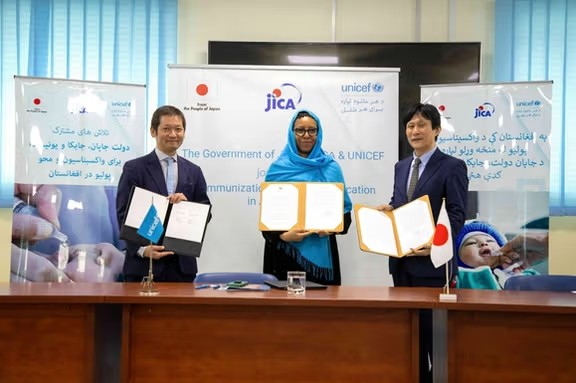 جاپان په افغانستان کې د پولیو د له‌منځه وړلو لپاره ۶ مېلیونه ډالر ځانګړي کړل