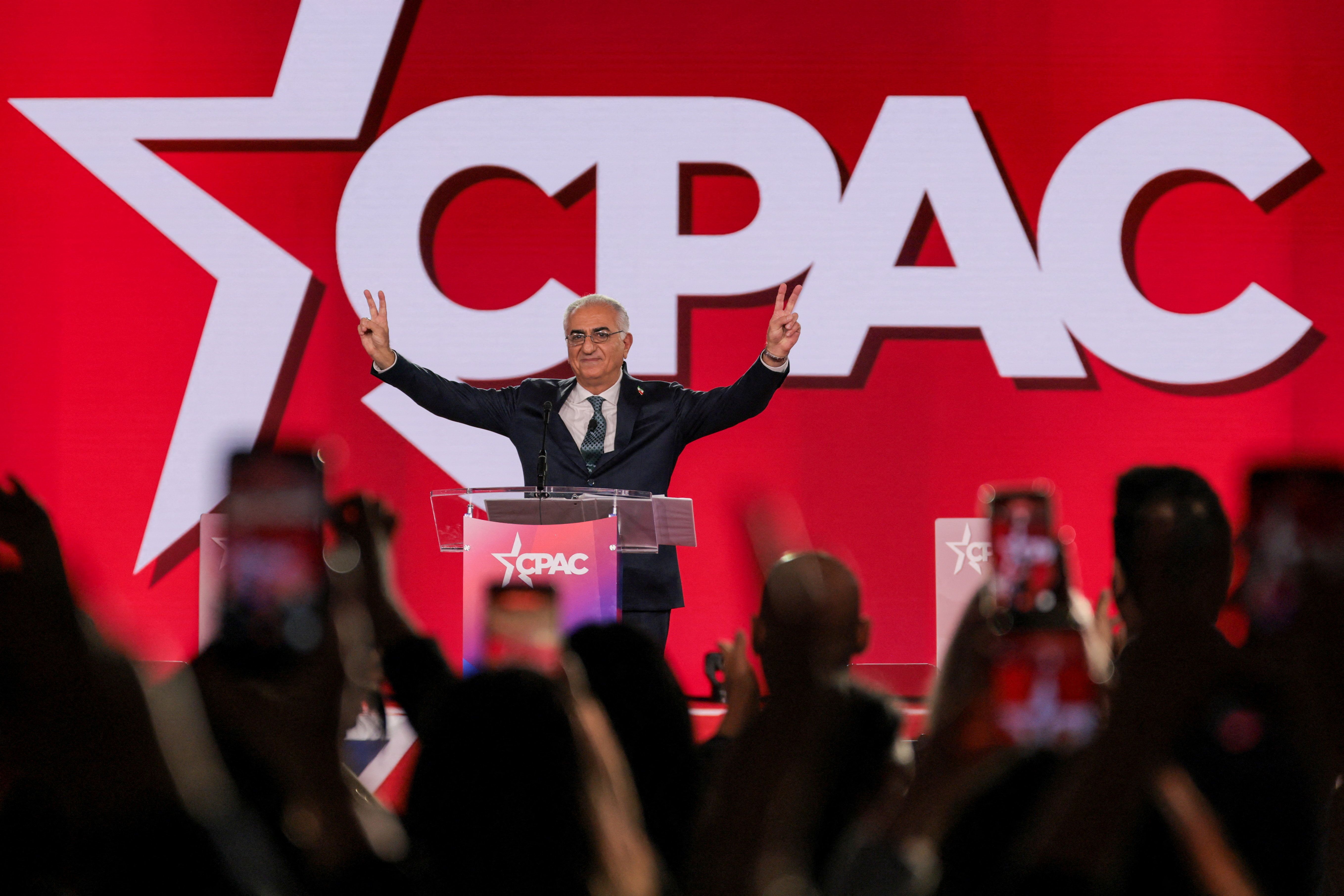 رضا پهلوی در سی‌پک: جمهوری اسلامی باید به‌طور کامل پایان یابد