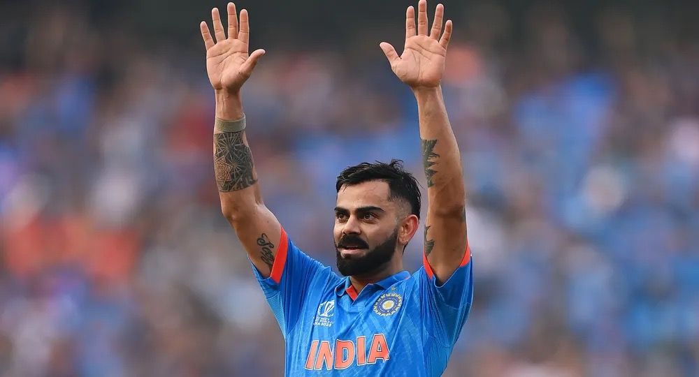 د کرېکټ په نړیوال جام کې ویرات کولي د سلیزو ریکارډ مات کړ