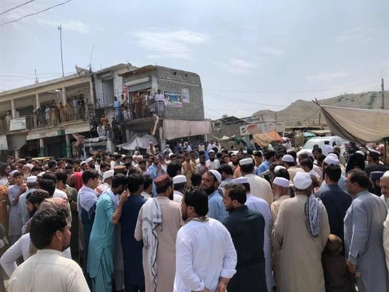 باشندگان باجور پاکستان به دلیل افزایش نا‌آرامی‌ تجمع اعتراضی برگزار کردند