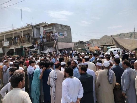 باشندگان باجور پاکستان به دلیل افزایش ناآرامی تجمع اعتراضی برگزار کردند