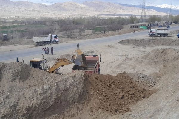 د کابل – غزني لویې لارې د دویم لین د څلورم لاټ سړک رغنیزې چارې پیل شوې