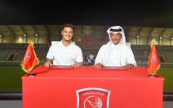 فیلیپه کوتینیو با قرارداد قرضی به باشگاه الدحیل قطر پیوست