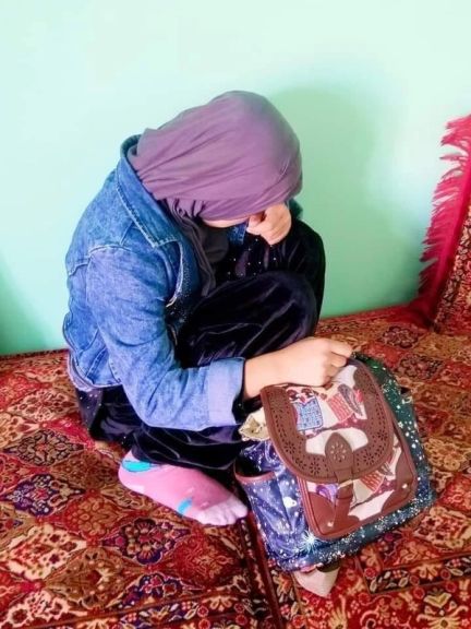 د نجونو د ښوونځیو بندېدو سره د یوې پېغلوټې درد