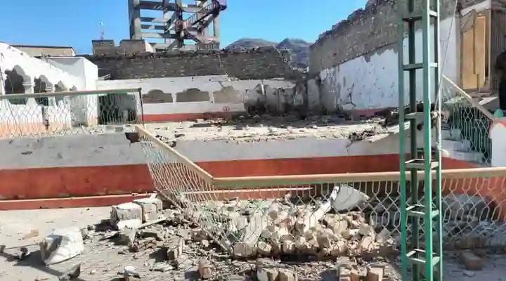 درگیری در تورخم؛‌ در حمله طالبان به خاک پاکستان یک مسجد ویران شد