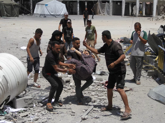 عیني شاهدان: د غزې د مرستو پر یو مرکز د اسراییل هوايي برید اته تنه وژلي دي