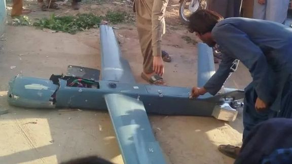 پهپاد ساقطشده طالبان در خاک پاکستان