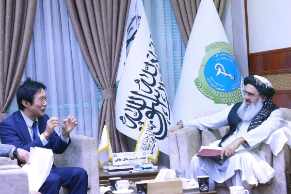 د طالبانو روغتیا وزیر د جاپان له نوي سفیر سره د روغتیایي همکاریو پر پراختیا خبرې کړې دي