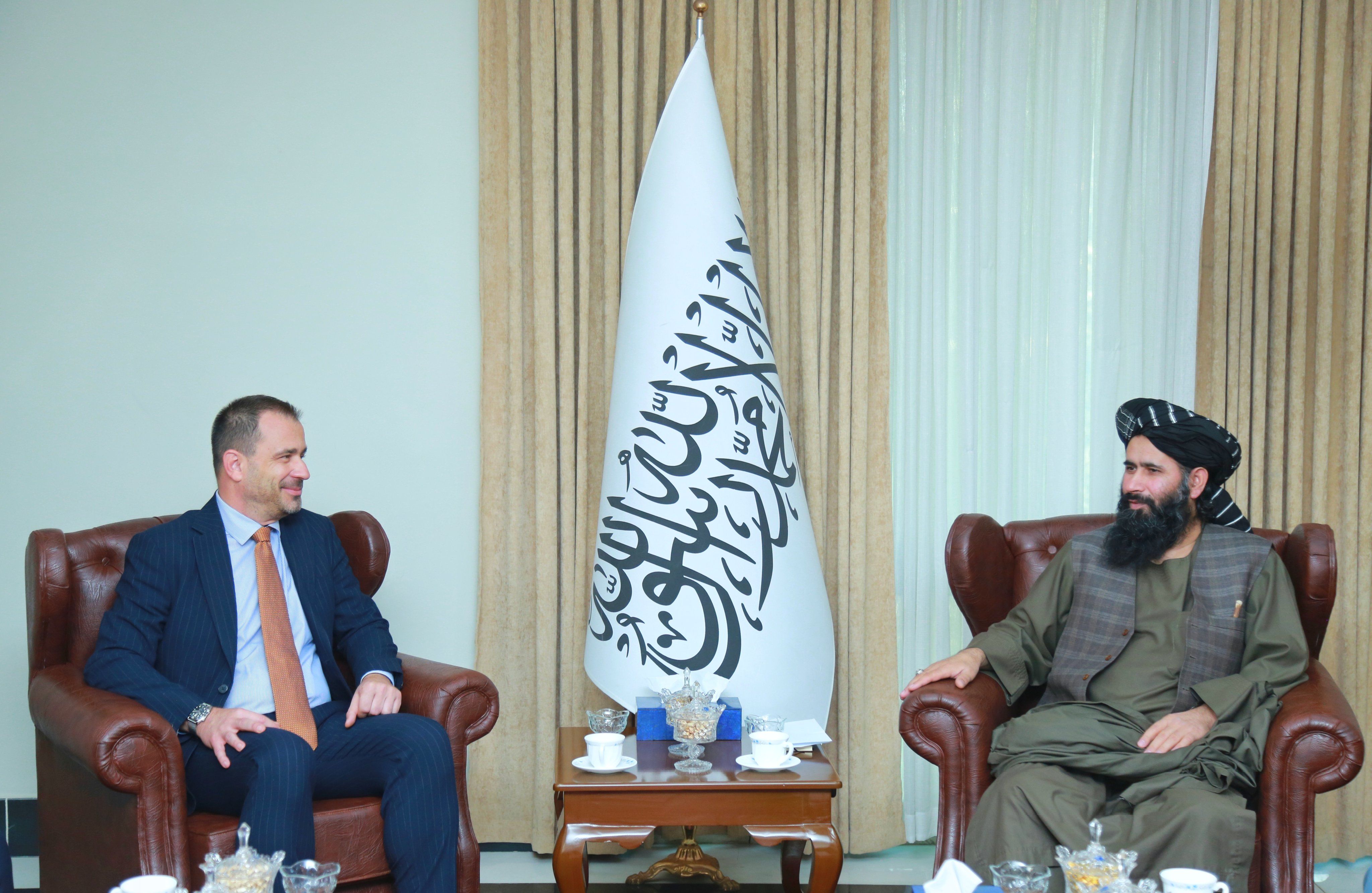 محمد نعیم په کابل کې د ترکیې سفیر سره د مخه‌ښې لیدنه کړې