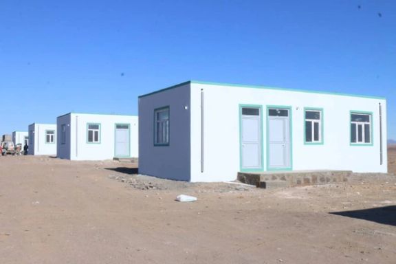 یک نهاد خیریه ترکیهای یک 'شهرک ۲۵ خانهای' برای زلزلهزدگان هرات ساخت