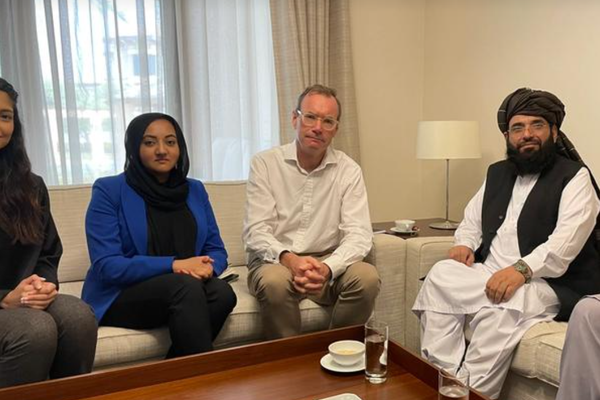 British Diplomat Discusses Importance of Engagement With Taliban’s Representative in Doha