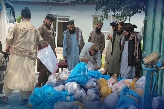 طالبان از کشف و ضبط هزار و ۵۰۰ کیلوگرام تریاک در تخار خبر داد