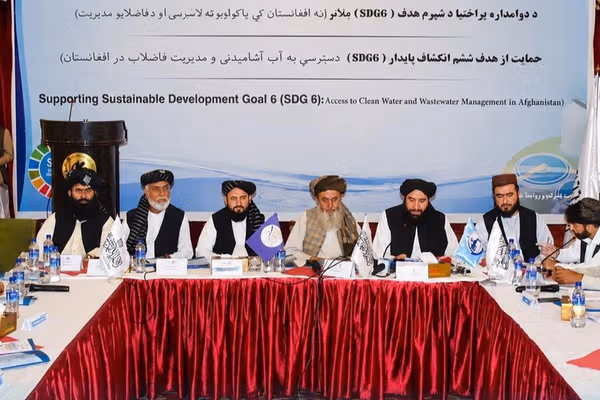 د طالبانو د اوبو کمېټې د ۵۵ ملي او نړیوالو بنسټونو په ګډون د همغږۍ ناسته کړې