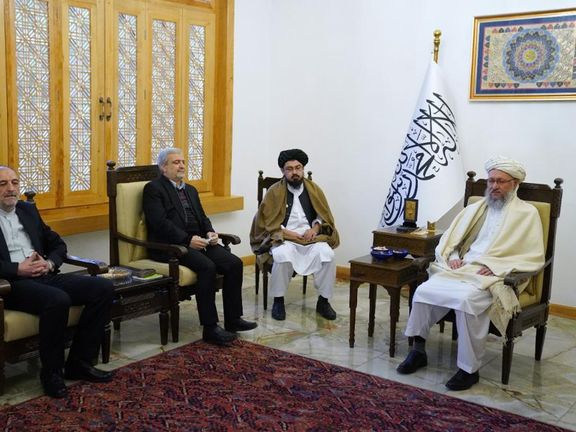 دیدار کاظمی قمی با رهبران طالبان؛ ایران و طالبان کمیتههای مشترک کاری تشکیل دادند