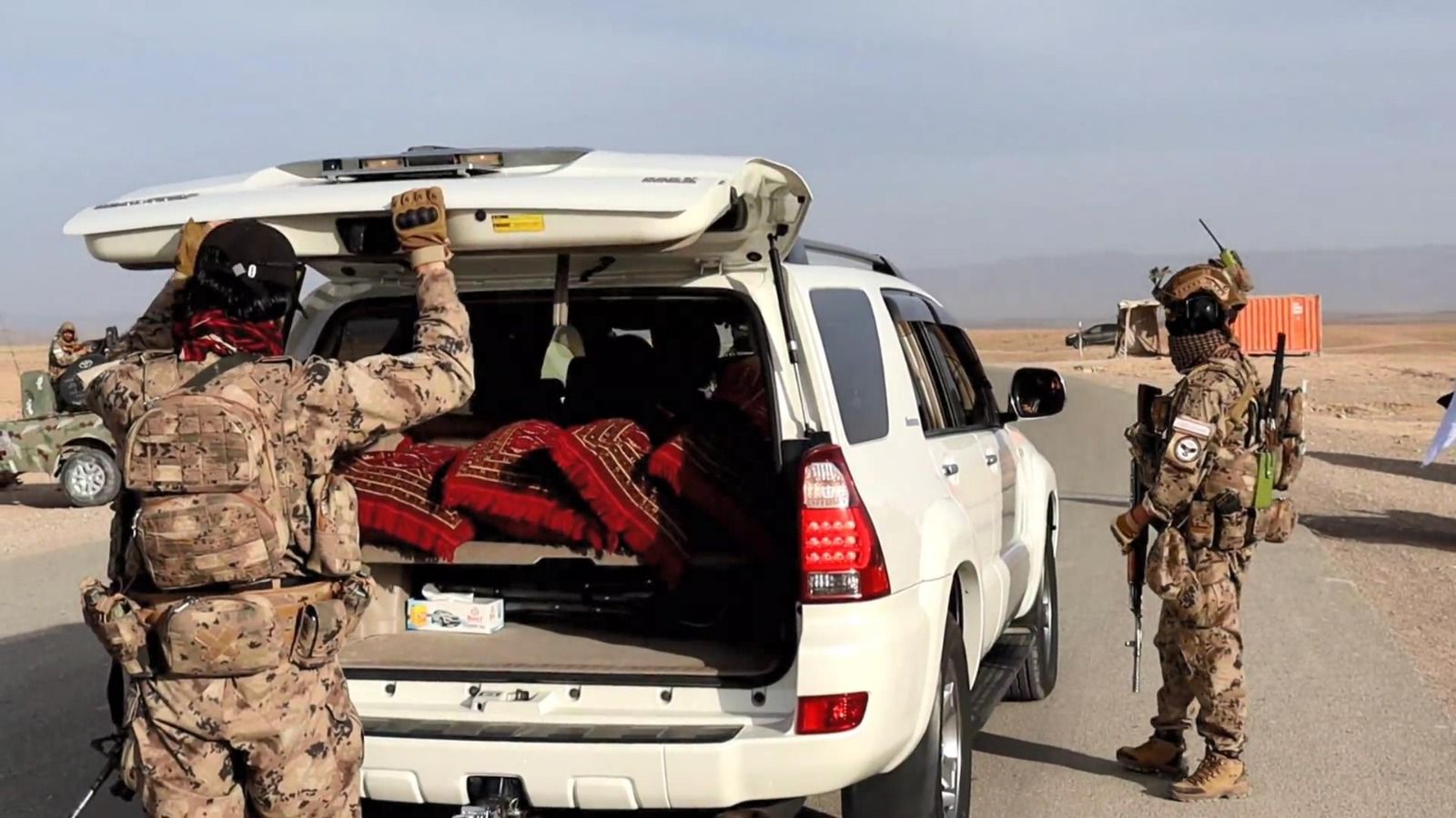 په کندهار کې د طالبانو جوړه شوې امنیتي قطعه