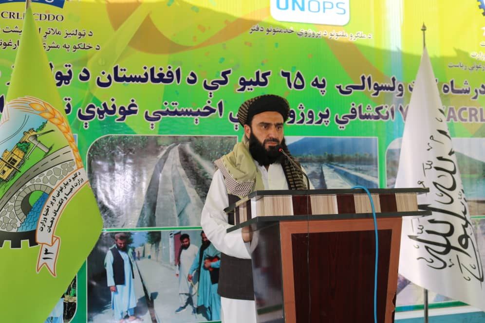 طالبان وایي، د خوست په نادر شاه کوټ کې د ۱۵۵مېلیونه افغانیو په ارزښت ۶۵پروژې پیل شوې