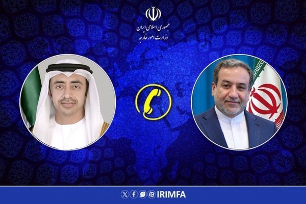 د ایران او اماراتو د بهرنیو چارو وزیرانو د سیمې پر وضعیت خبرې کړې