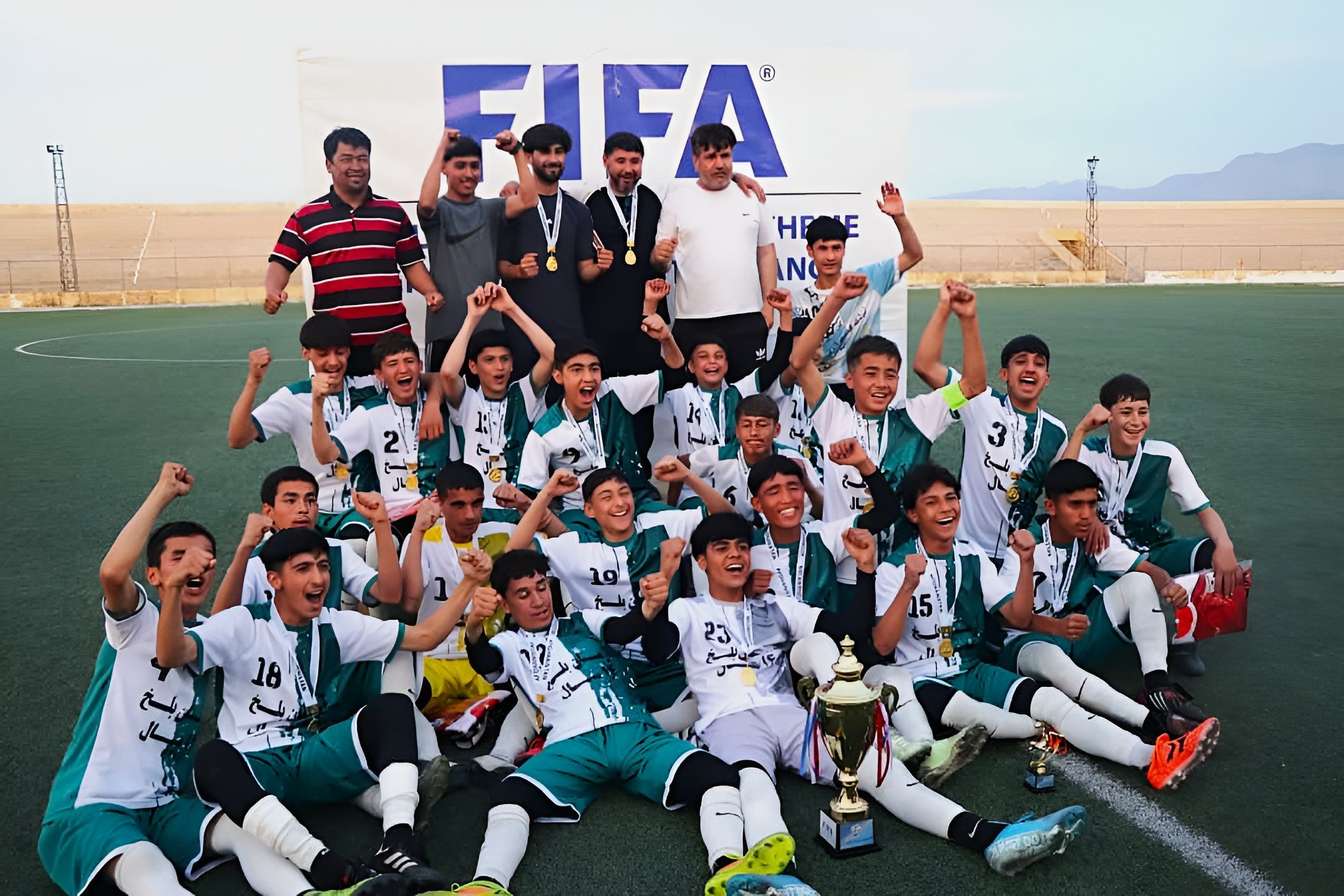 تیم فوتبال آرمان بلخ قهرمان رقابت‌های زیر ۱۴ سال زون شمال افغانستان شد