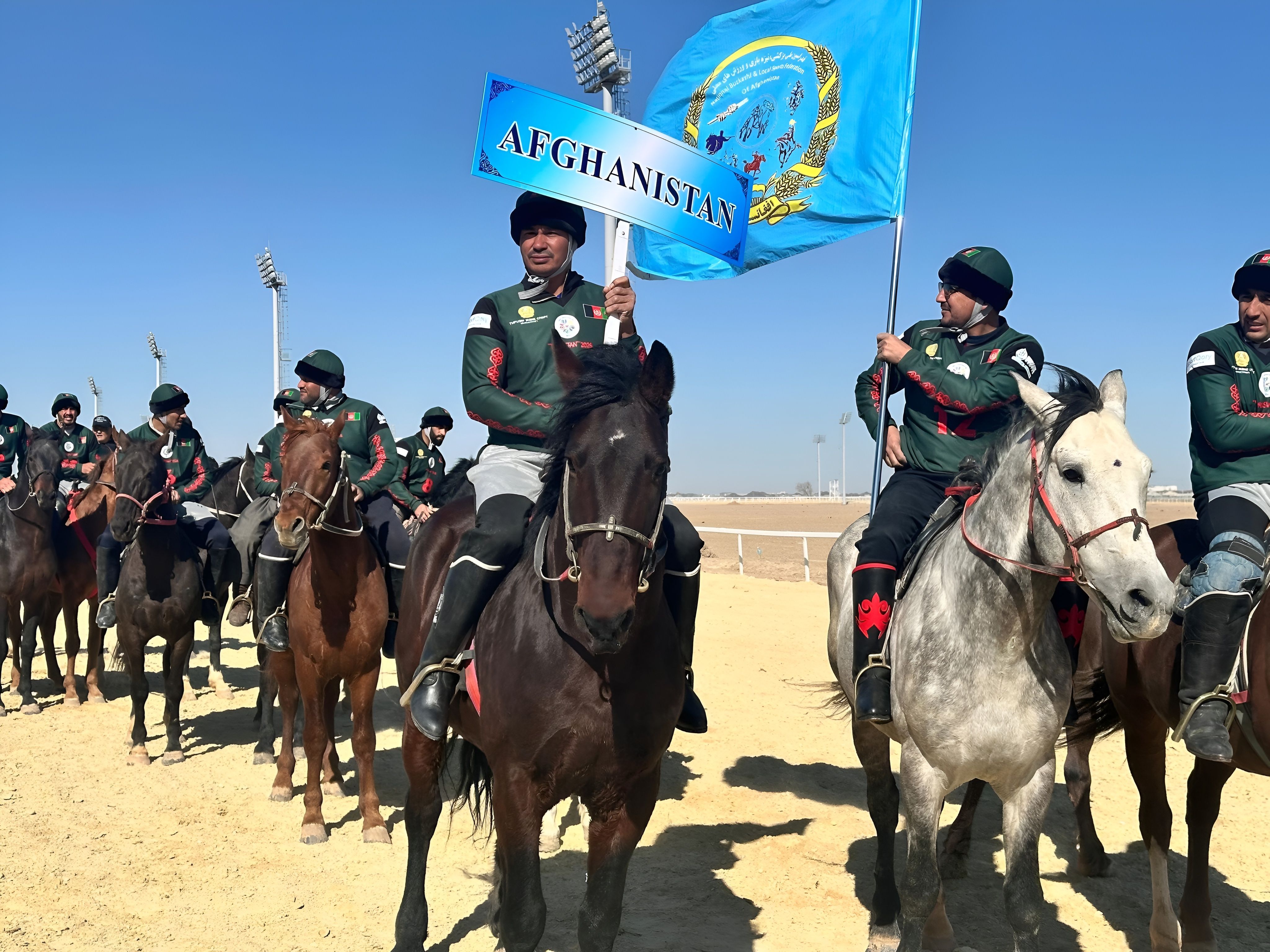 شروع پرقدرت افغانستان در رقابت‌های جهانی بزکشی کوک‌پر ٢٠٢٦ قزاقستان 