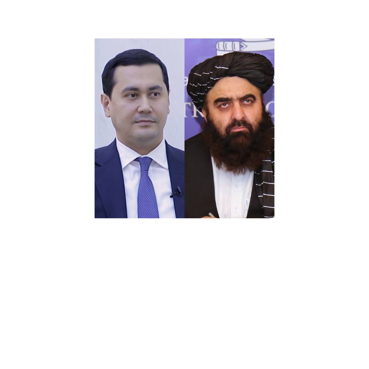 وزیر خارجه طالبان با معاون نخست‌وزیر ازبکستان در باره «نقشه‌ راه همکاری‌ها» گفتگو کرد