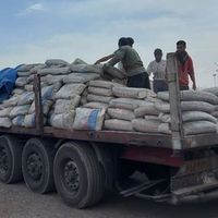 ایران هره اونۍ افغانستان ته د ۱۰۰۰ټنه سمنټو صادرات پیل کړل