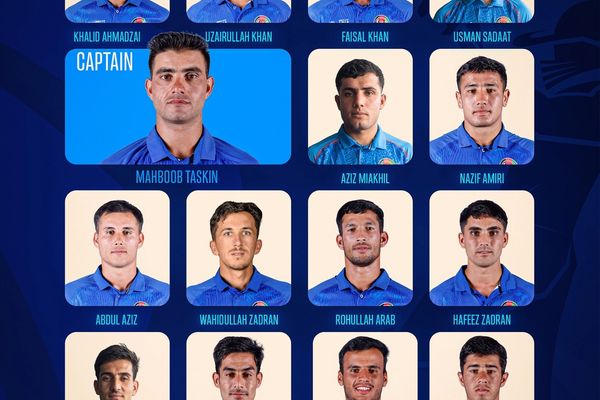 کرېکټ بورډ د ۱۹ کلنو اسیا جام سیالیو لپاره د لوبډلې نوملړ اعلان کړ