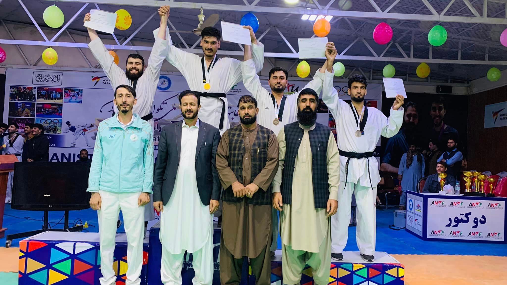 قهرمان سه وزن دیگر رقابت‌های انتخابی تیم ملی تکواندو افغانستان نیز مشخص شد