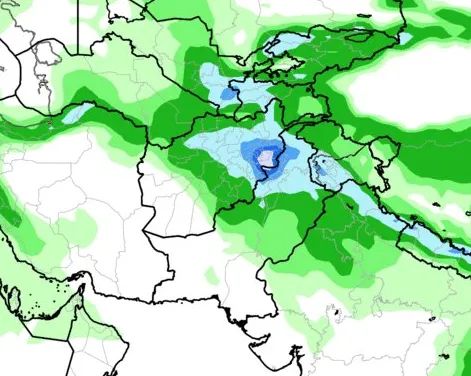 ملګرو ملتونو د افغانستان په مرکزي او ختیځو سیمو کې د سختو ورښتونو خبرداری ورکړی