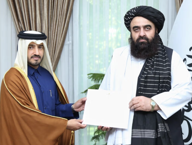 سفير قطر في كابل يسلم أوراق اعتماده إلى وزير الخارجية متقي